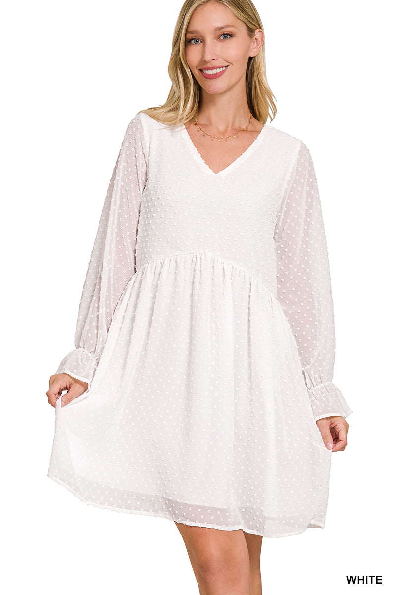 White Swiss Dot Dress – Wilbur & Me Boutique